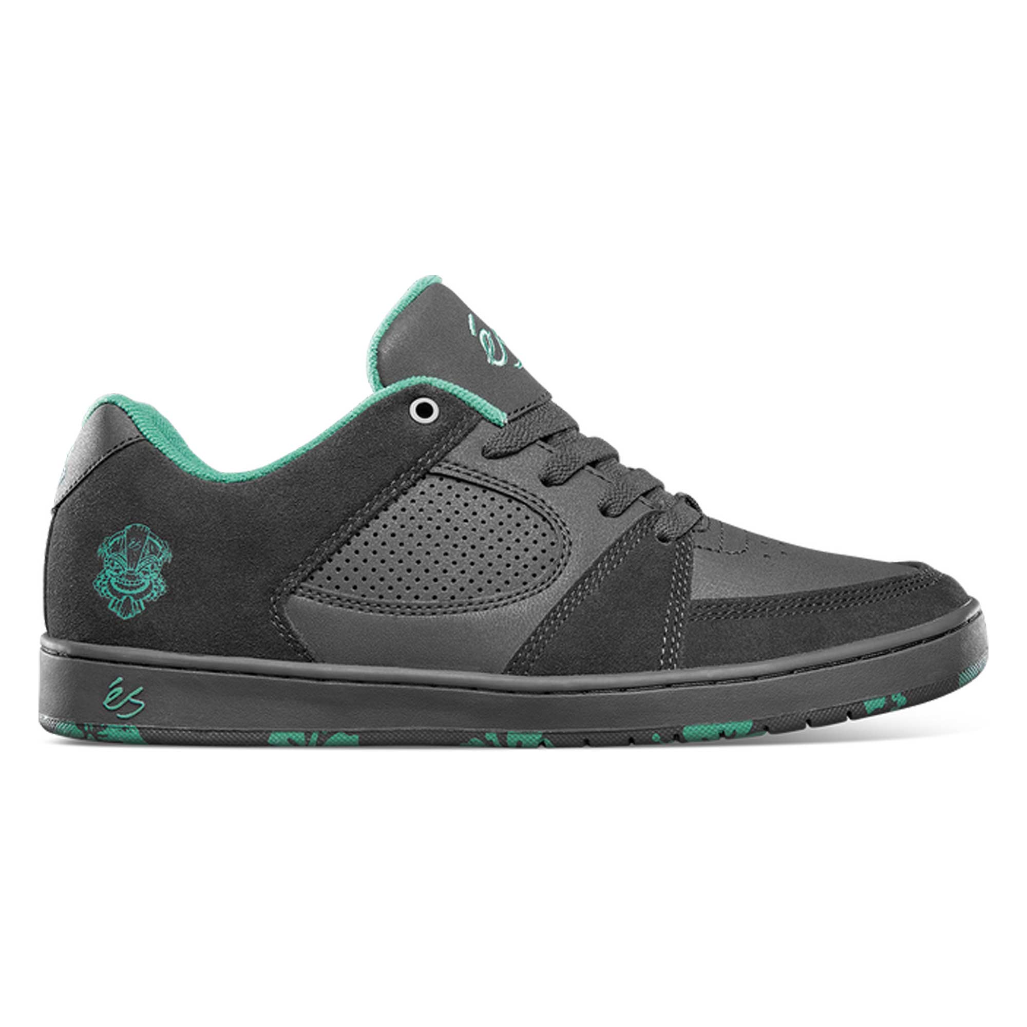 eS SKB Shoe ACCEL SLIM bla/gre, black/green 13