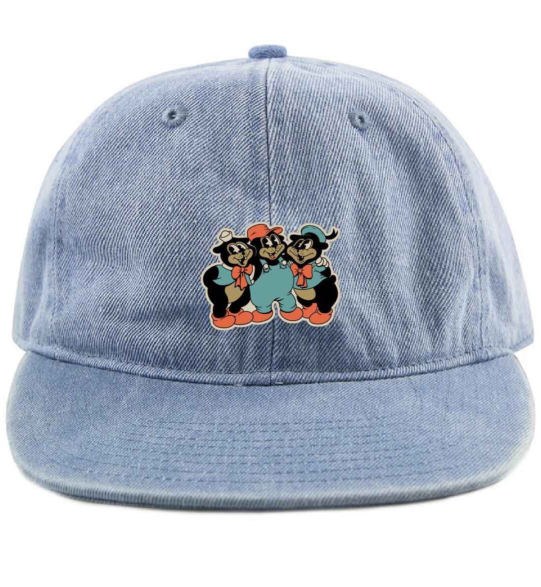 The Dudes Silly Dudes Dad Cap Denim - light blue denim The Dudes Silly Dudes Dad Cap Denim - light blue denim