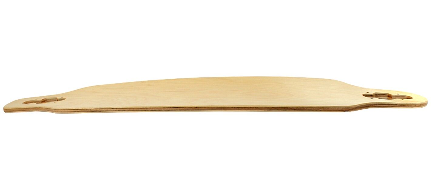 Blank Longboard-Deck natural drop through 36 x 9 Blank Longboard-Deck natural drop through 36 x 9