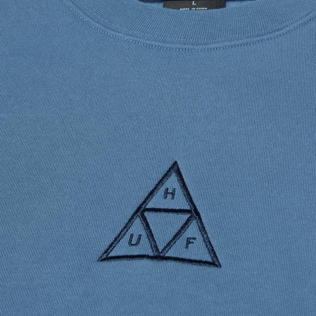 HUF Huf Set TT Pullover - slate blue XXL
