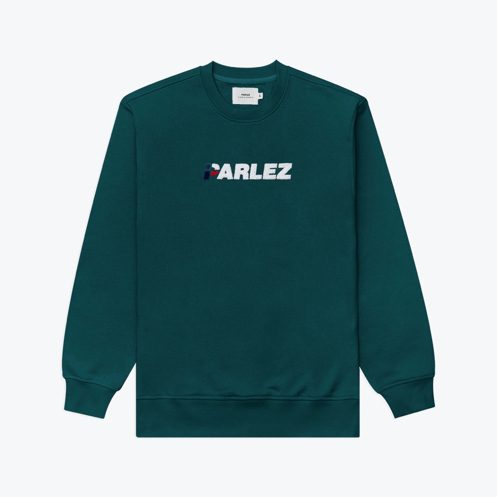Parlez Rodney Sweatshirt - deep green S Parlez Rodney Sweatshirt - deep green XXL