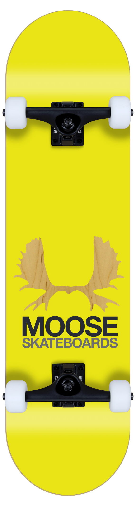Moose complete Skateboard Antlers yellow 8.0 Moose complete Skateboard Antlers yellow 8.37
