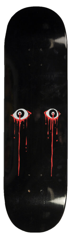 Zero Skateboard Deck Burman Hell is Dark 8,625