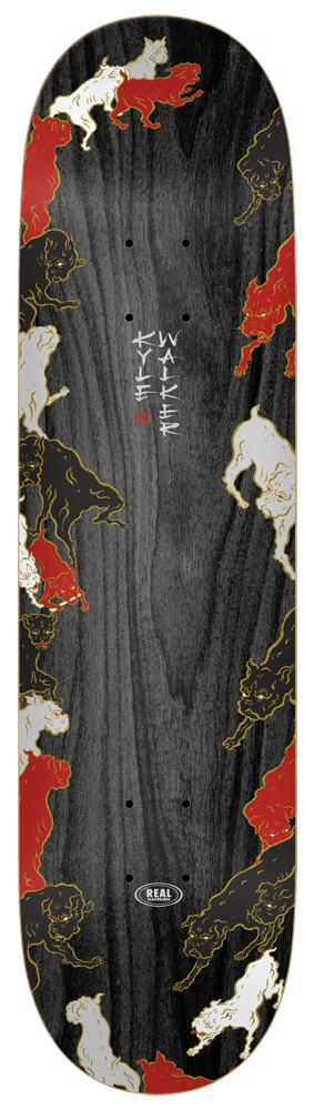 Real Skateboard Deck Walker Rats 8,125 Real Skateboard Deck Walker Rats 8,125