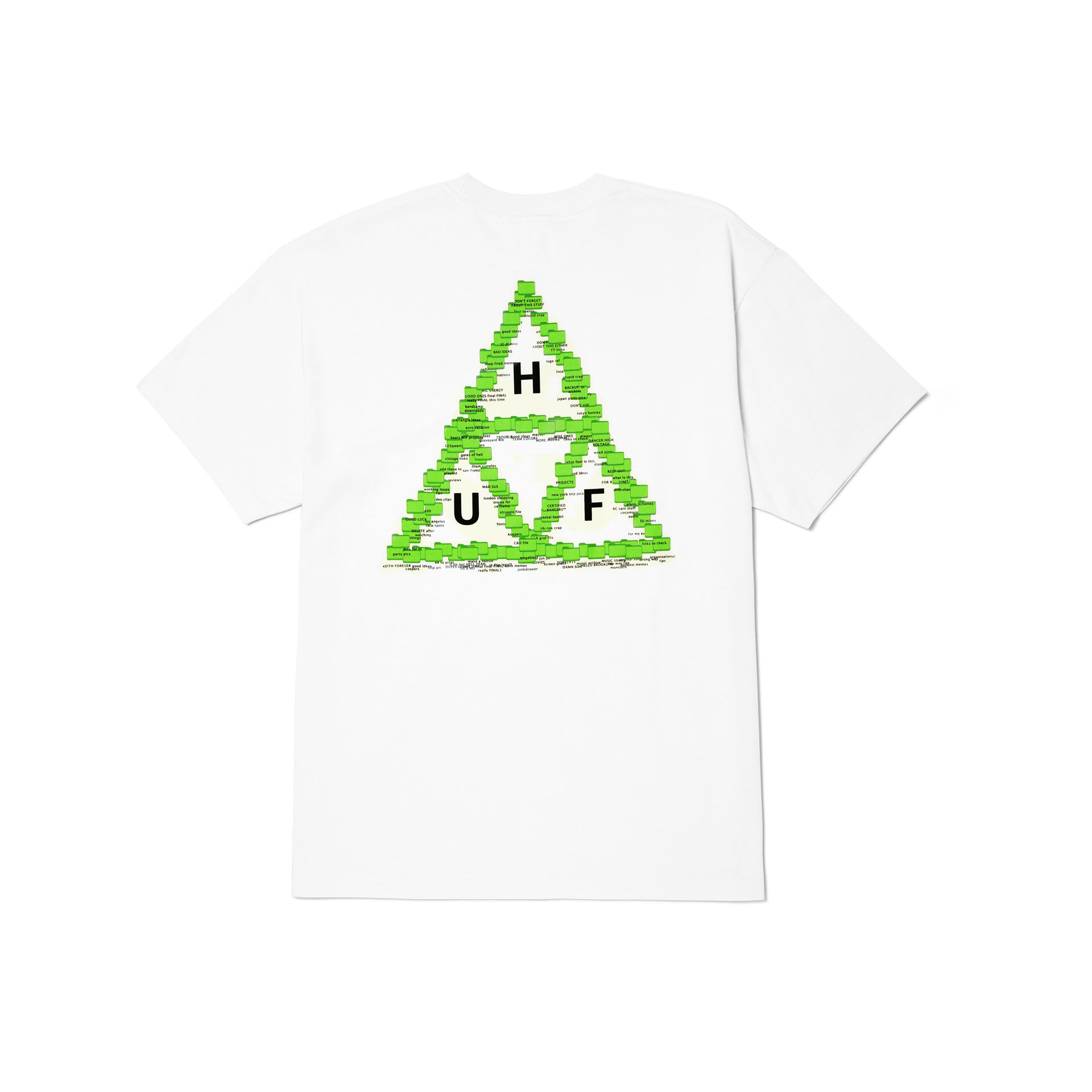 HUF Desktop T-Shirt - white XXL