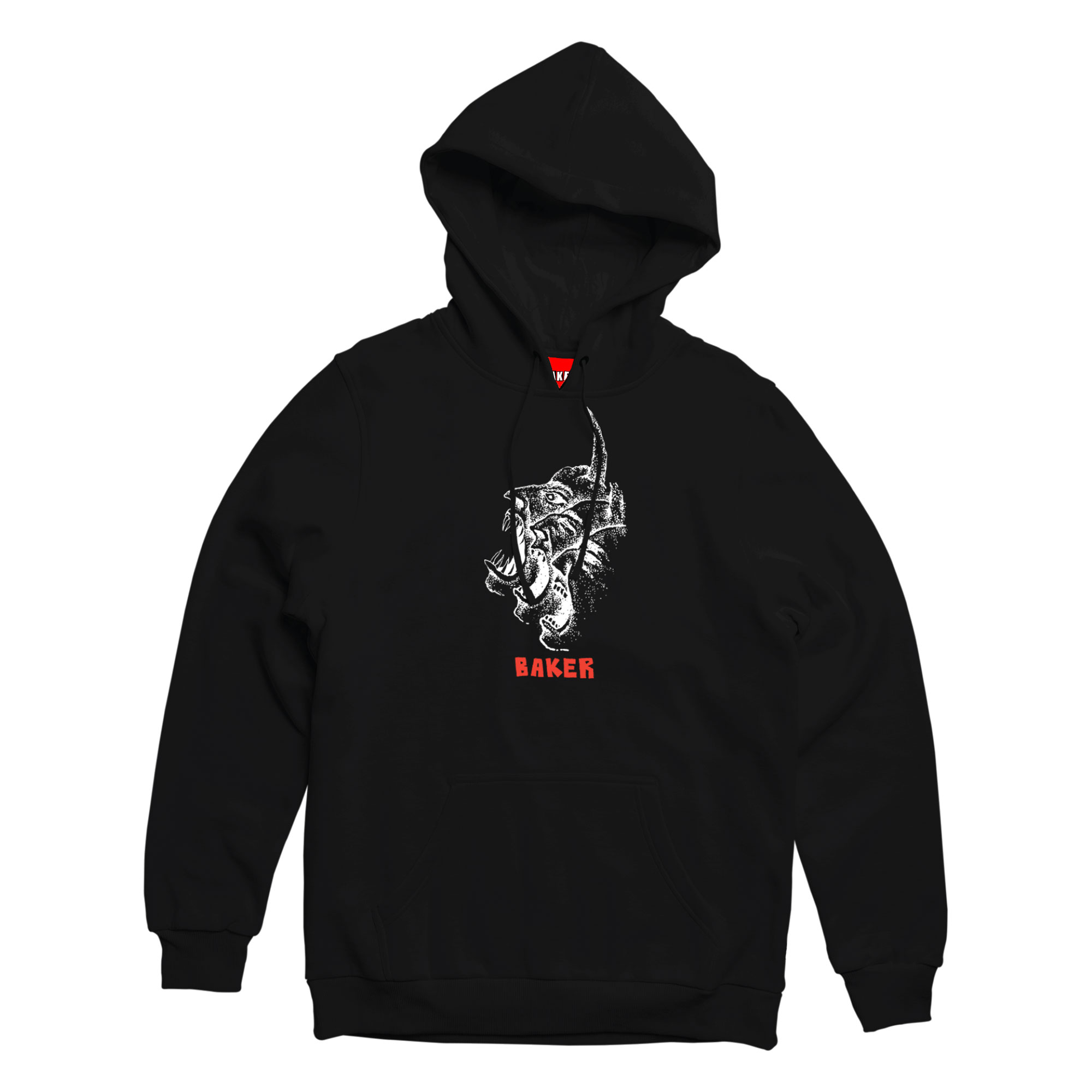 BAKER Sweat SATANIC SWITCH Hooded, black XL