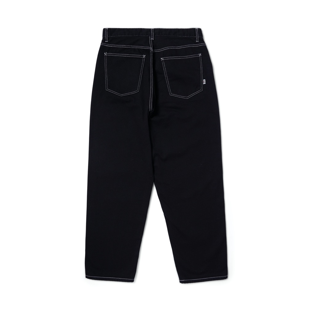 HUF Cromer Hose - black white 38