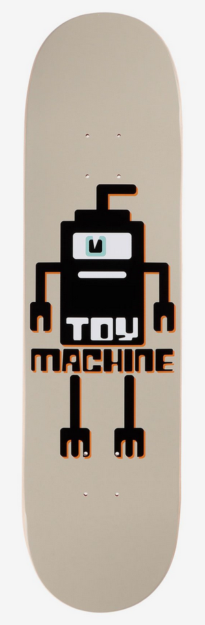 Toy Machine Binary Sect Black Skateboard Deck 8.25 Toy Machine Binary Sect Black Skateboard Deck 8.25