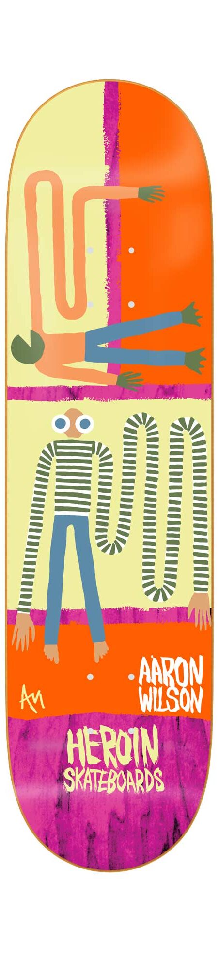 HEROIN Deck PAPILLON AW 8.25 HEROIN Deck PAPILLON AW 8.25