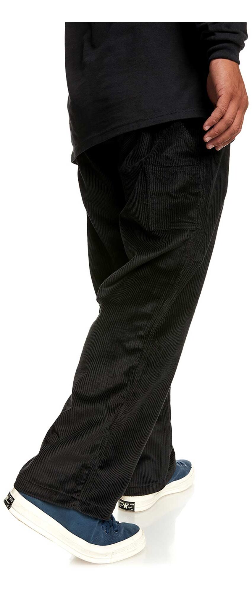 NNSNS Pant YETI CORD, black cord 34/32