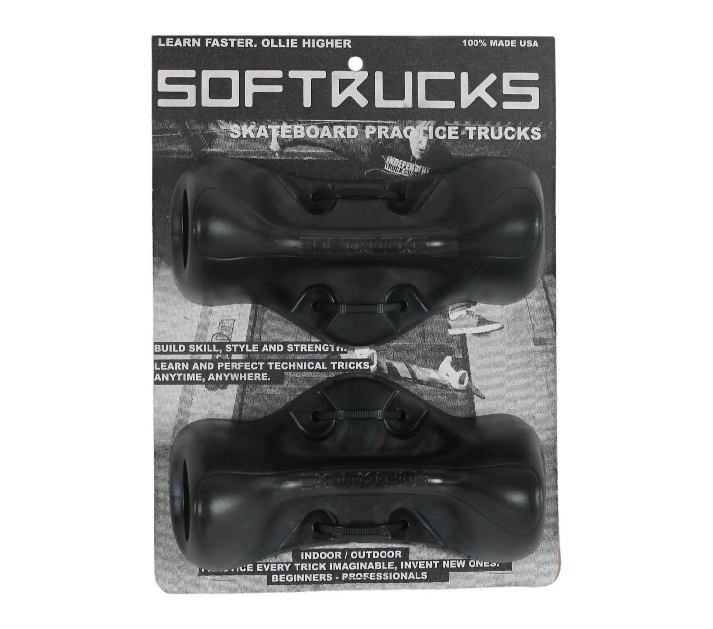 Softtrucks Skateboard Axles Black