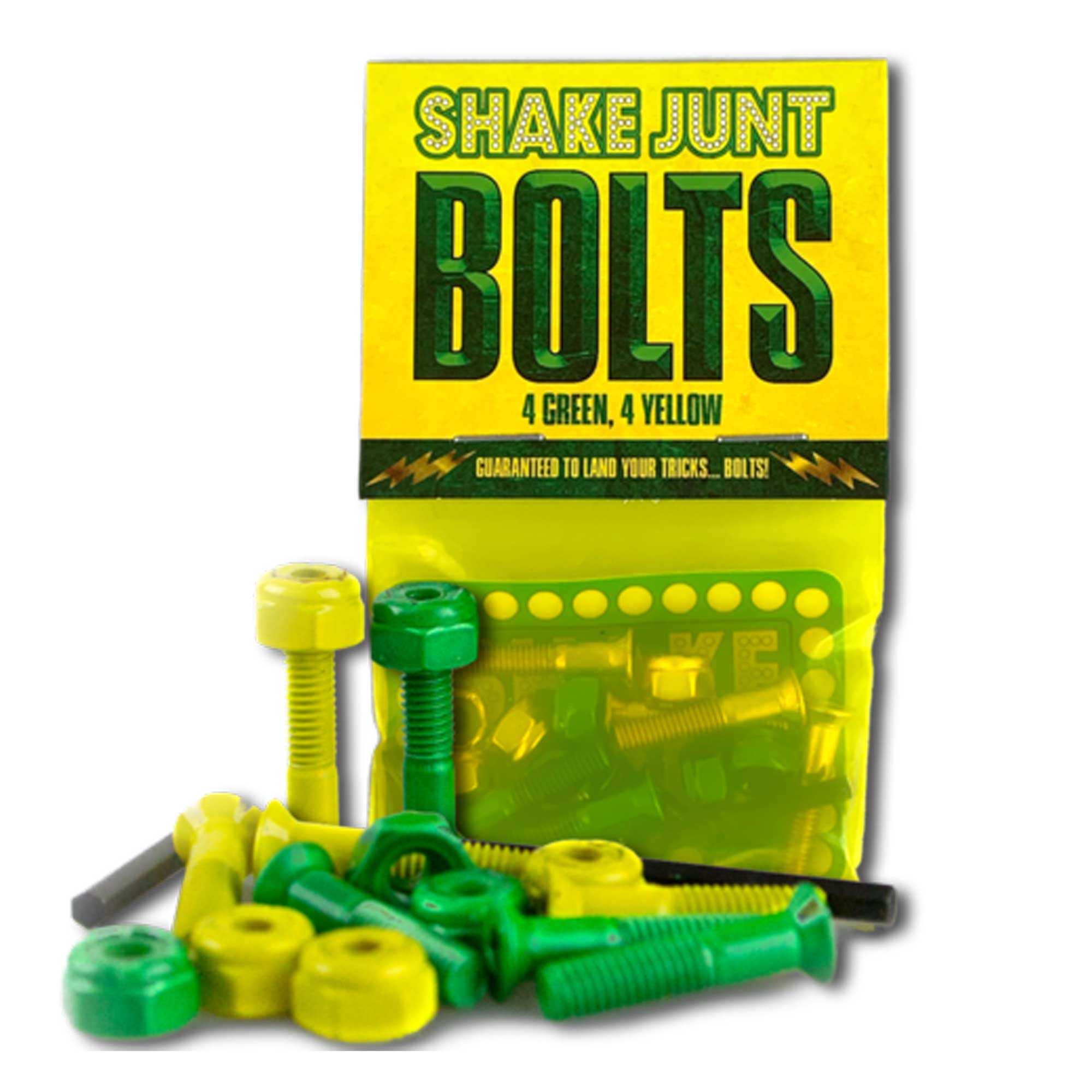 SHAKE JUNT Montagesatz ALLEN SJ ALL 78 4gre/4yel 10pk green/yellow/black SHAKE JUNT Montagesatz ALLEN SJ ALL 78 4gre/4yel Single, green/yellow/black 7/8