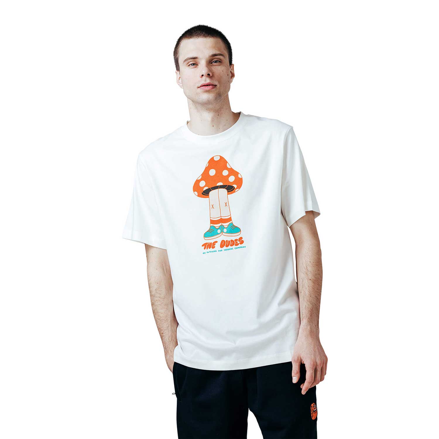 The Dudes Shroomy Classic T-Shirt - off-white The Dudes Shroomy Classic T-Shirt - off-white XXXL