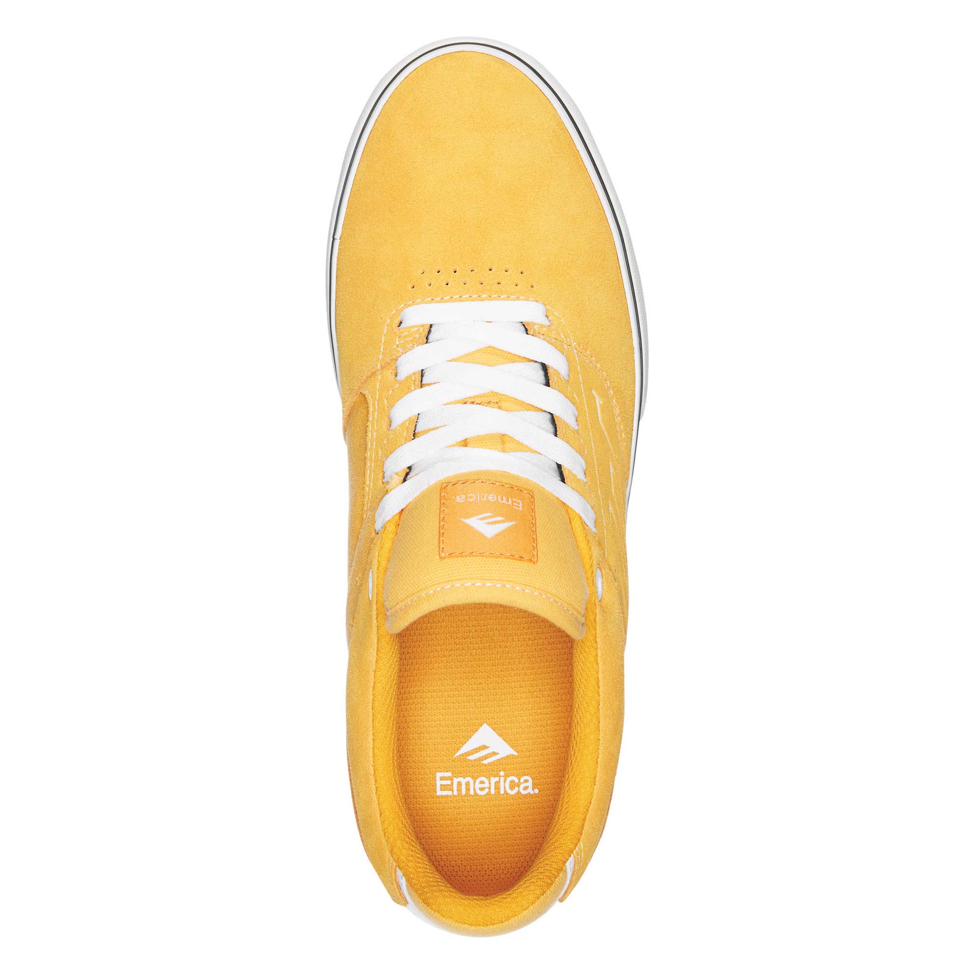 EMERICA Shoe THE LOW VULC yel/whi, yellow/white 9½