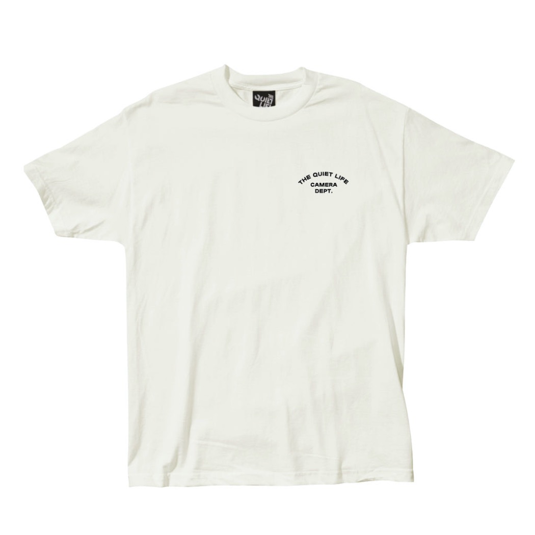 The Quiet Life Shakey Cat Camera T-Shirt - cream XXL