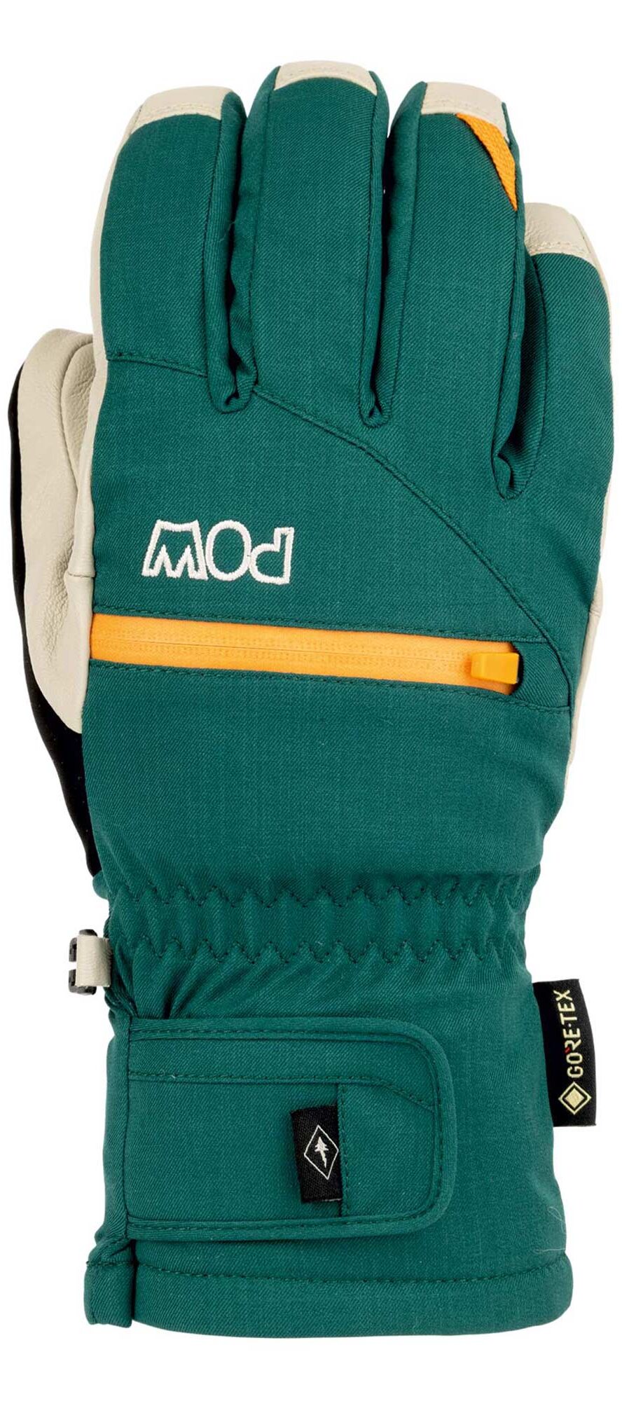 POW Glove WOMEN CASCADIA GTX SHORT GLOVE + COMMON FIT, forest smoke XS (6)