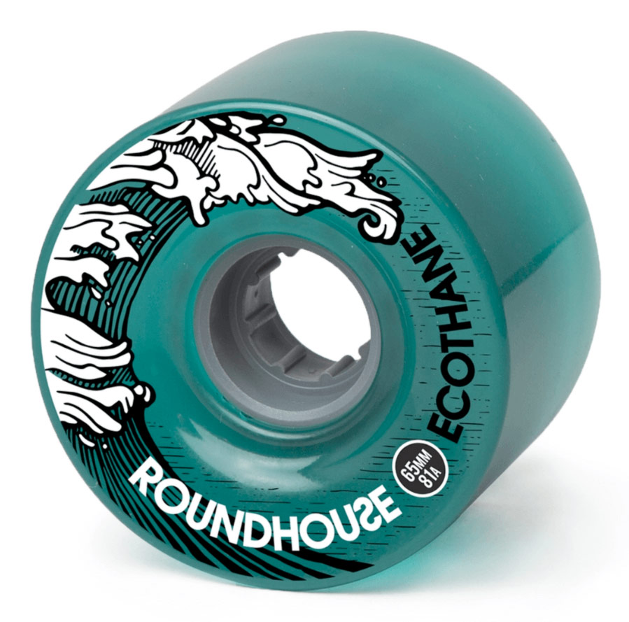 Carver Wheels Roundhouse ECO Mag Aqua 65mm 81a