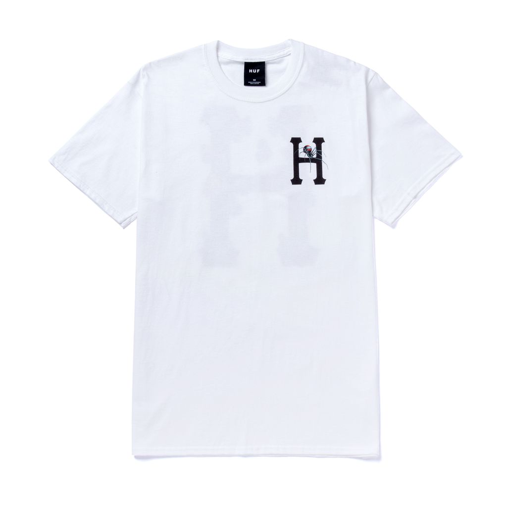 HUF Prey Classic H T-Shirt white M HUF Prey Classic H T-Shirt white XXL