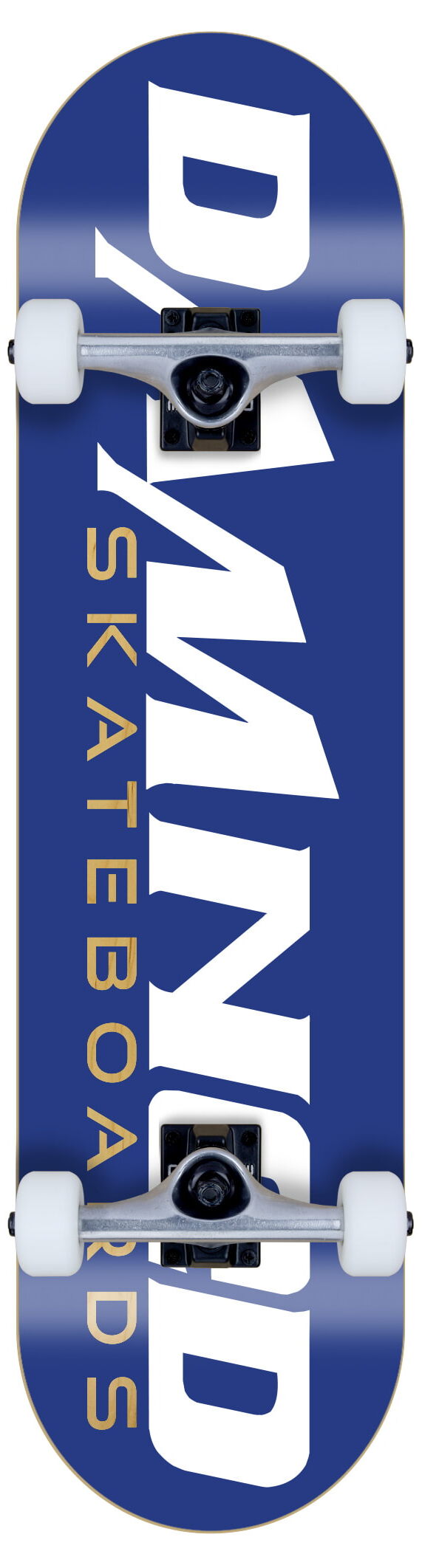 Damned Complete Skateboard Logo Blue
