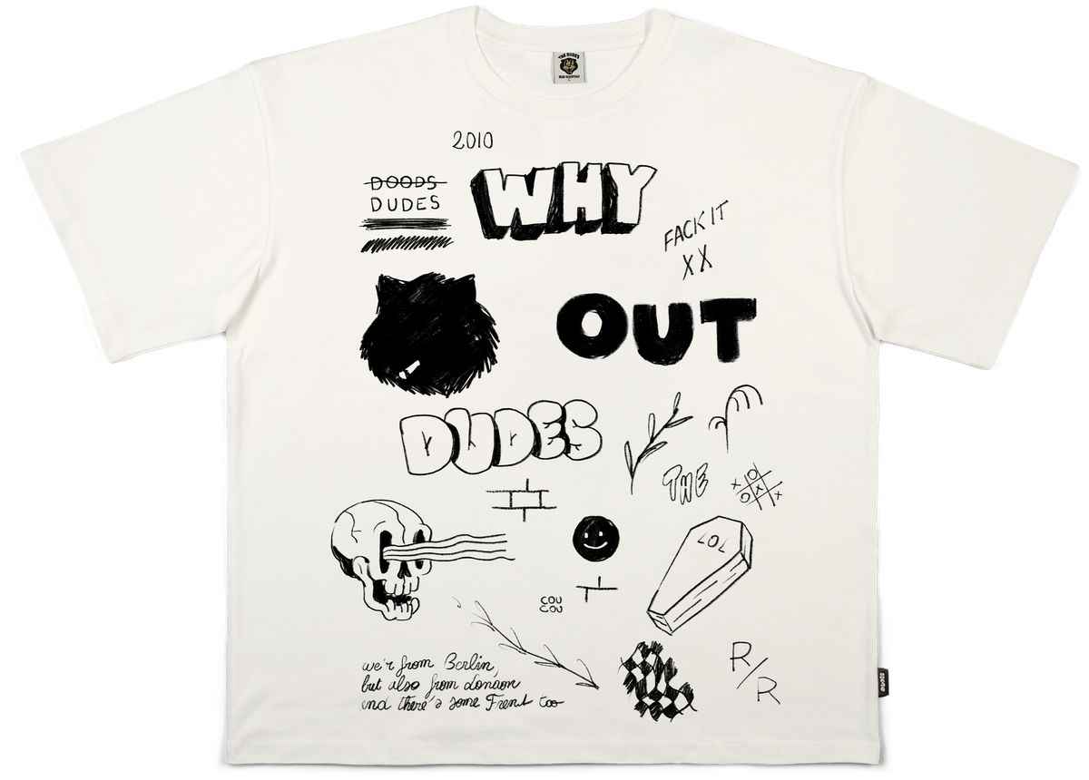 10082129-2 The Dudes Draft - off-white XXXL