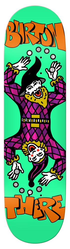 There Skateboard Deck Burton Wild Crad 8,50 There Skateboard Deck Burton Wild Crad 8,50