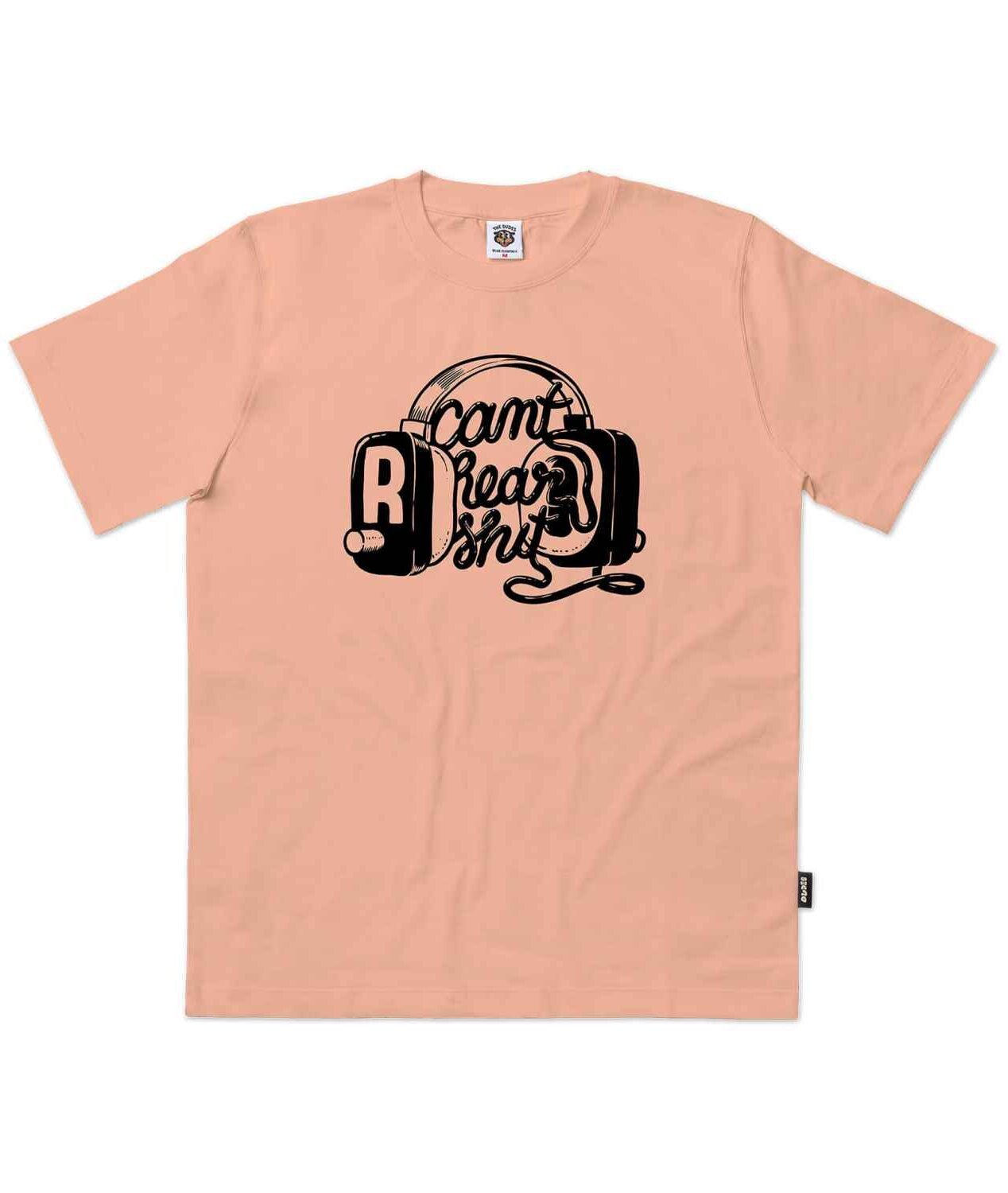 10001595-1 The Dudes Cant Hear Seasonal T-Shirt - prairie sunset