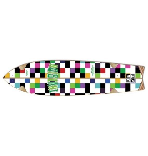 Invasion by Jet Wave Tool Zooport Longboard-Deck 42 x 10.3