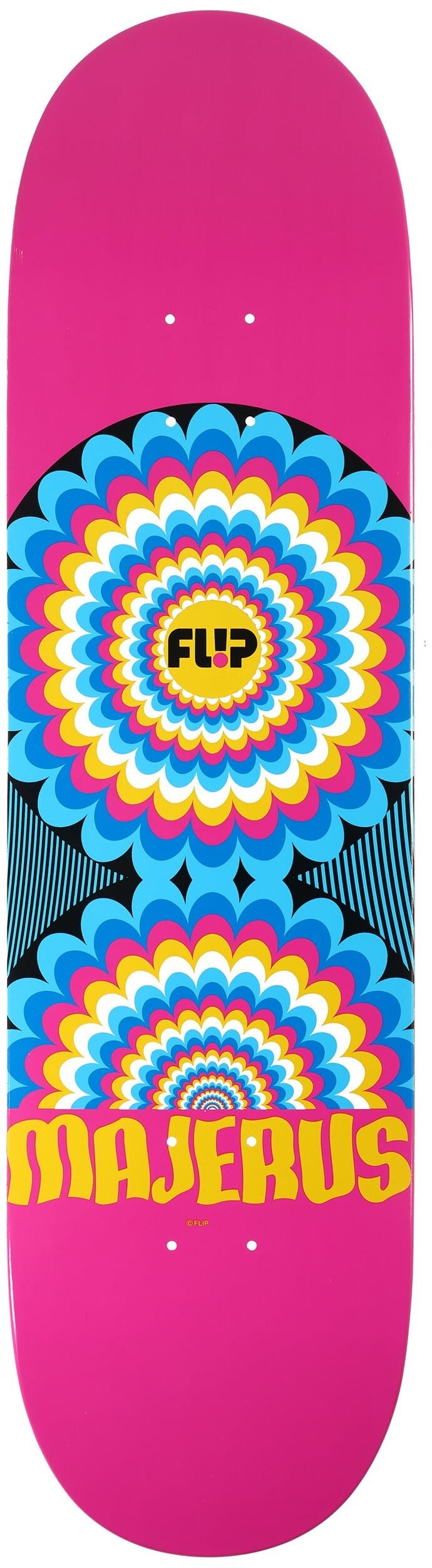 Flip Majerus Optical Skateboard Deck 8.4
