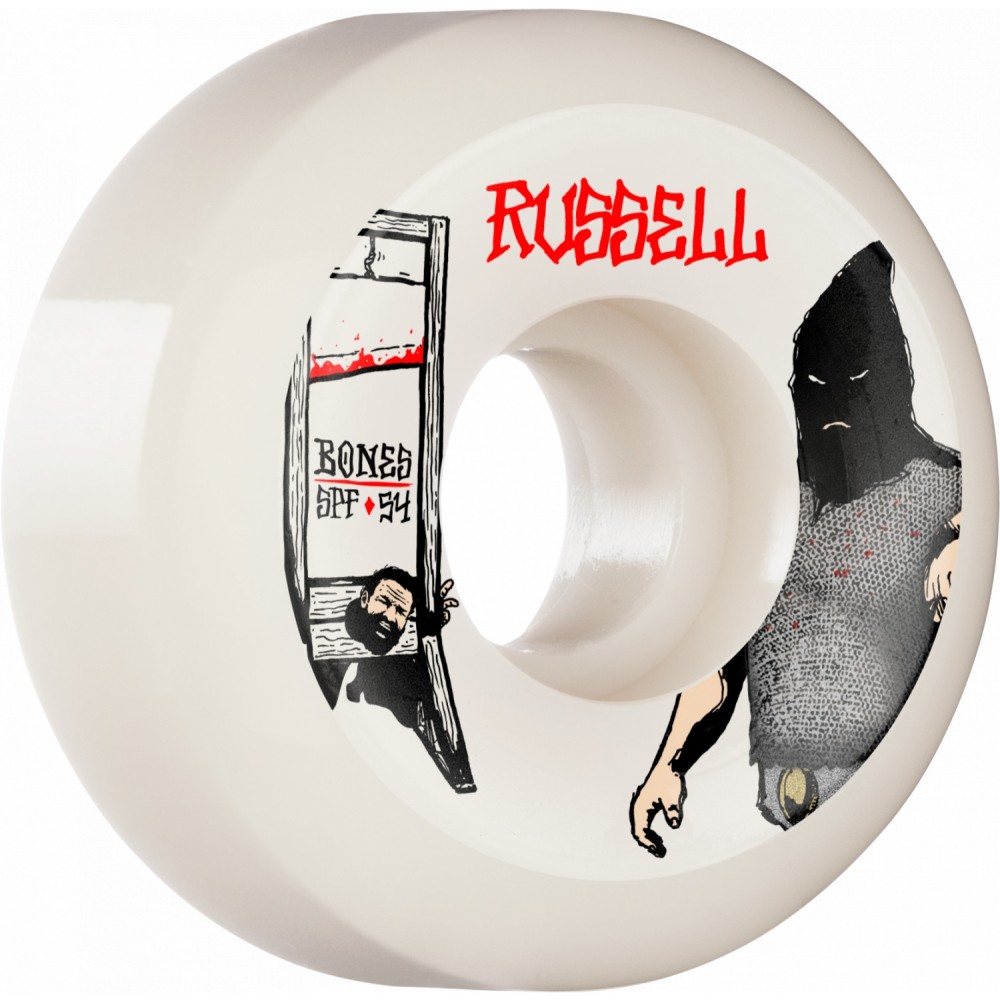 Bones Wheels skateboard wheels SPF Russell Executioner 84B V5 56mm Bones Wheels skateboard wheels SPF Russell Executioner 84B V5 56mm