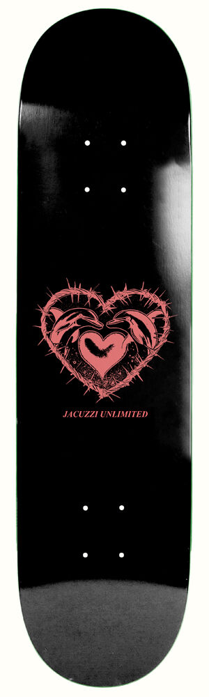 Jacuzzi Skateboard Deck Dolphin logo Jacuzzi Skateboard Deck Dolphin logo