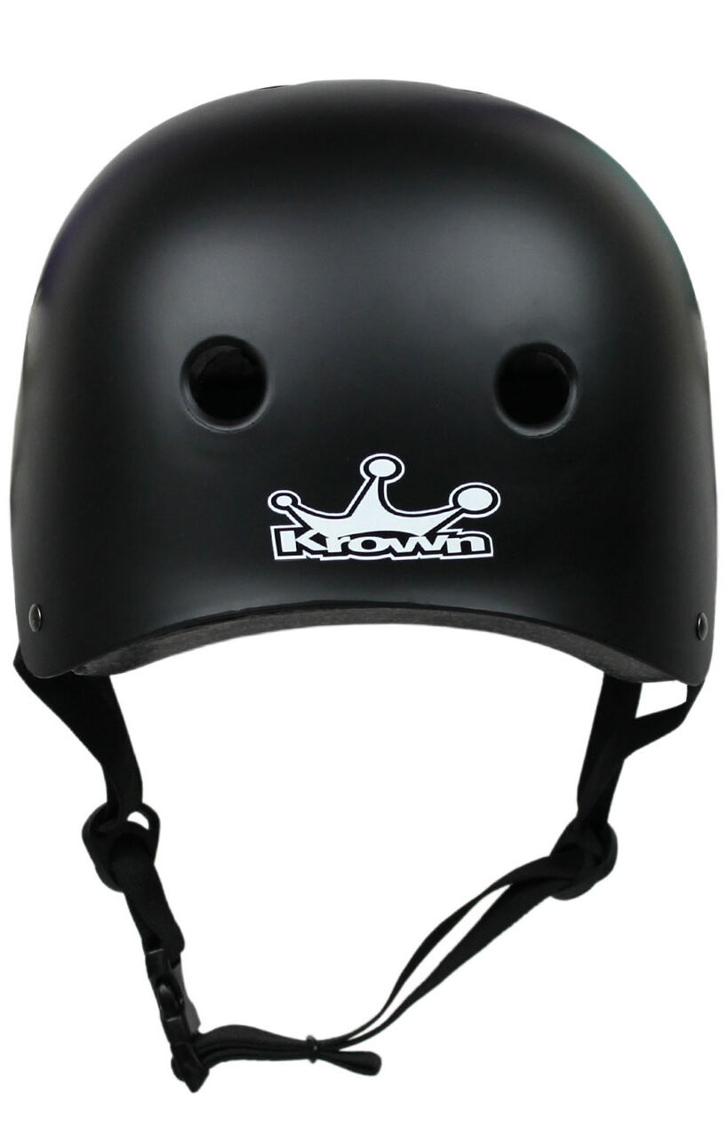 Krown Kids Helm Black Krown Helm Black