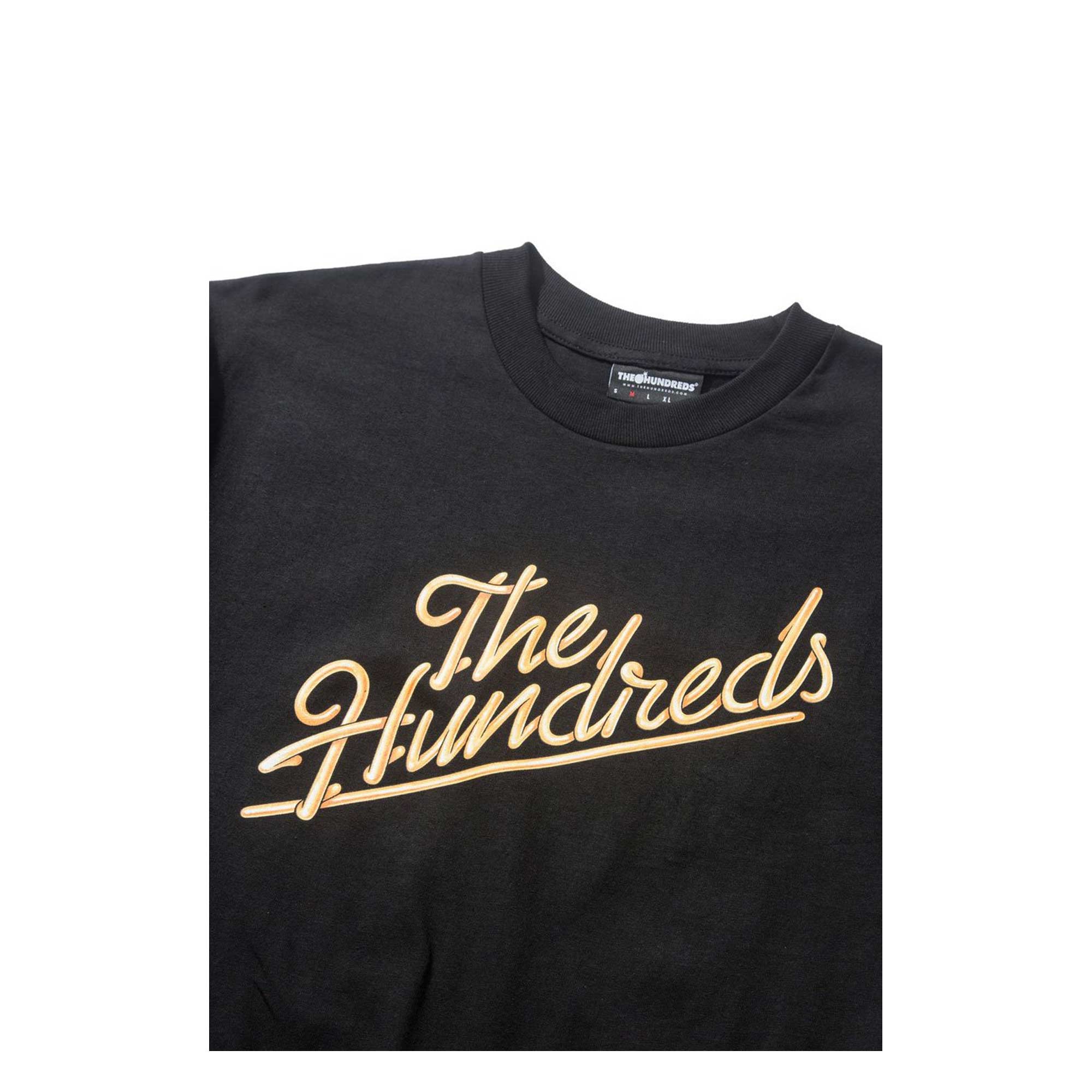 THE HUNDREDS T-Shirt MODESTO SLANT, black M