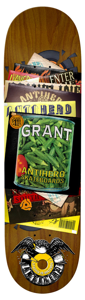 Deck Anti Hero Team Classic Eagle (Yellow) 7,30