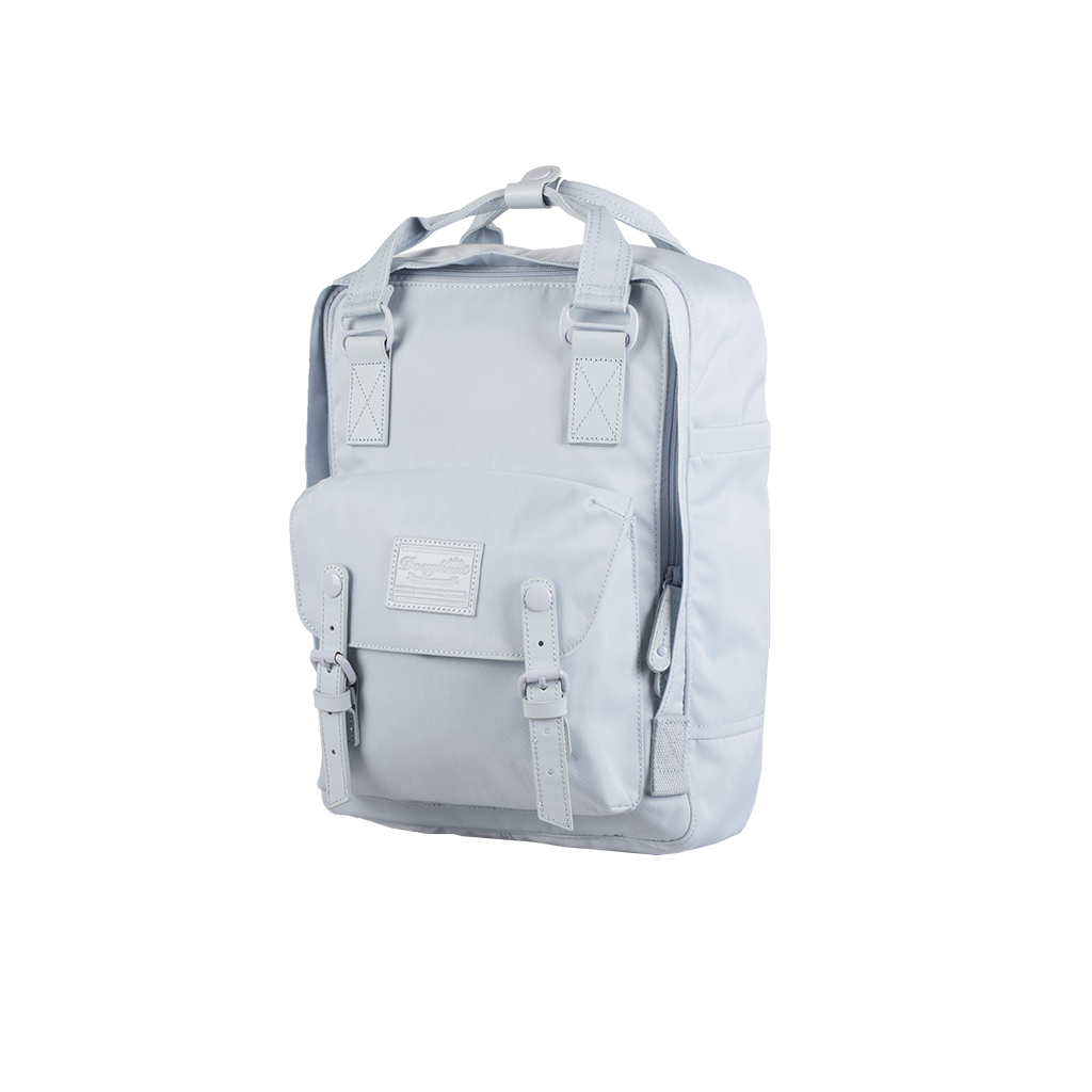 Doughnut Macaroon Pastel Series Rucksack - blue lotus