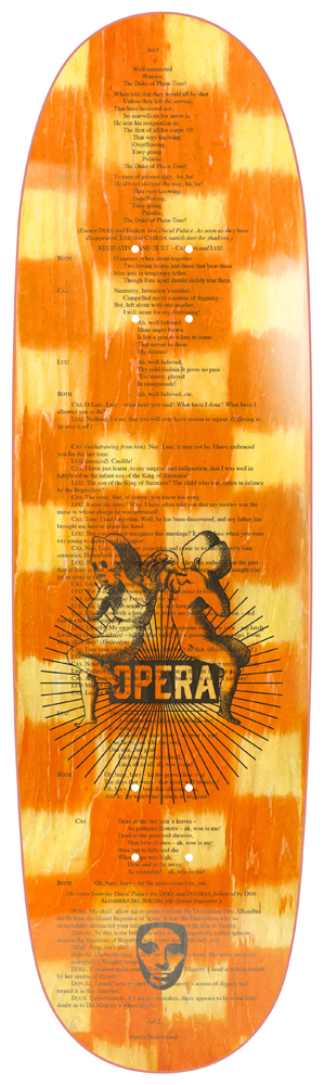 Opera Skateboard Deck 2035 Laser 8,98 Opera Skateboard Deck 2035 Laser 8,98