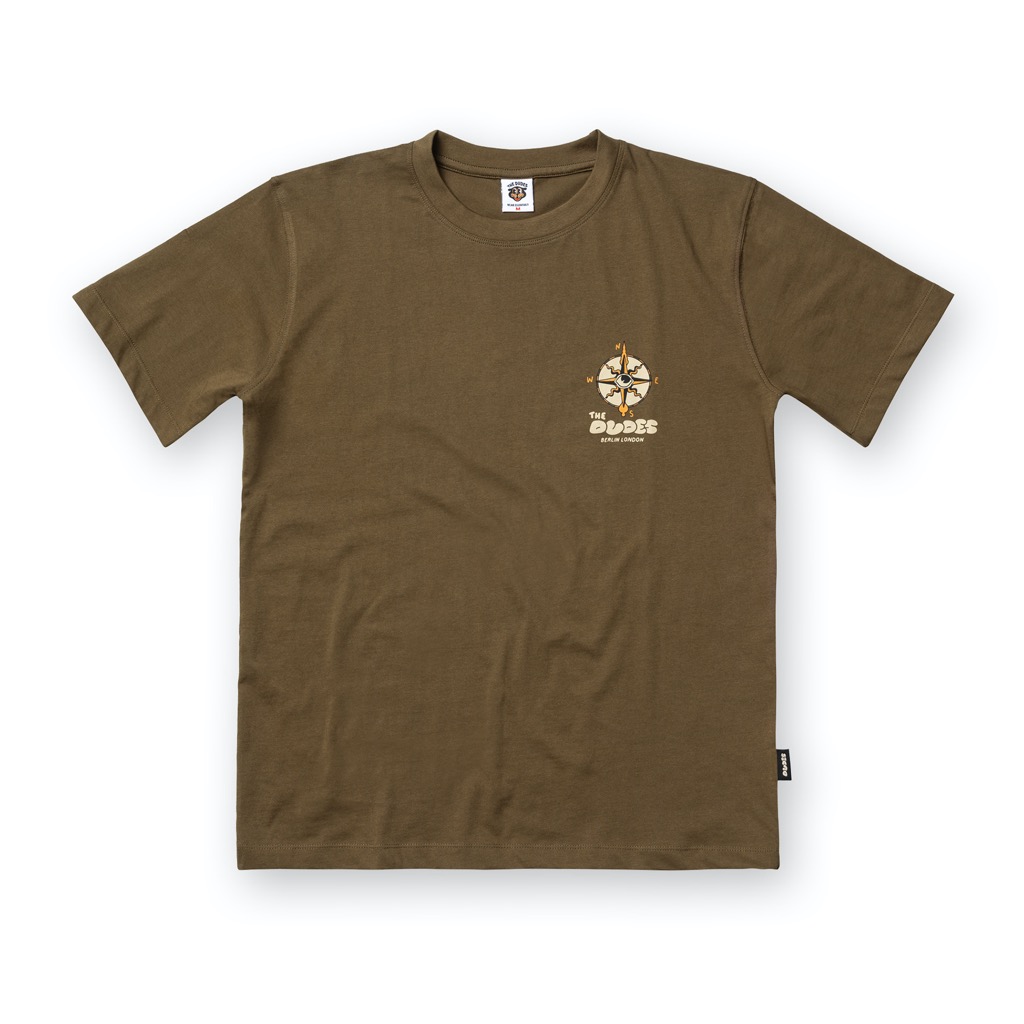 The Dudes Dudland T-Shirt - british khaki XXXL