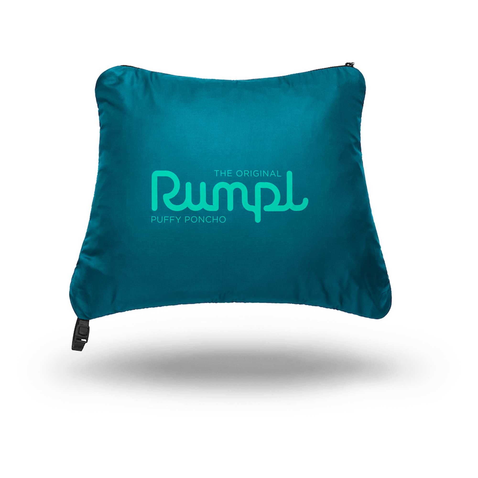 RUMPL Poncho ORIGINAL PUFFY PRINTED, newport color block l/xl