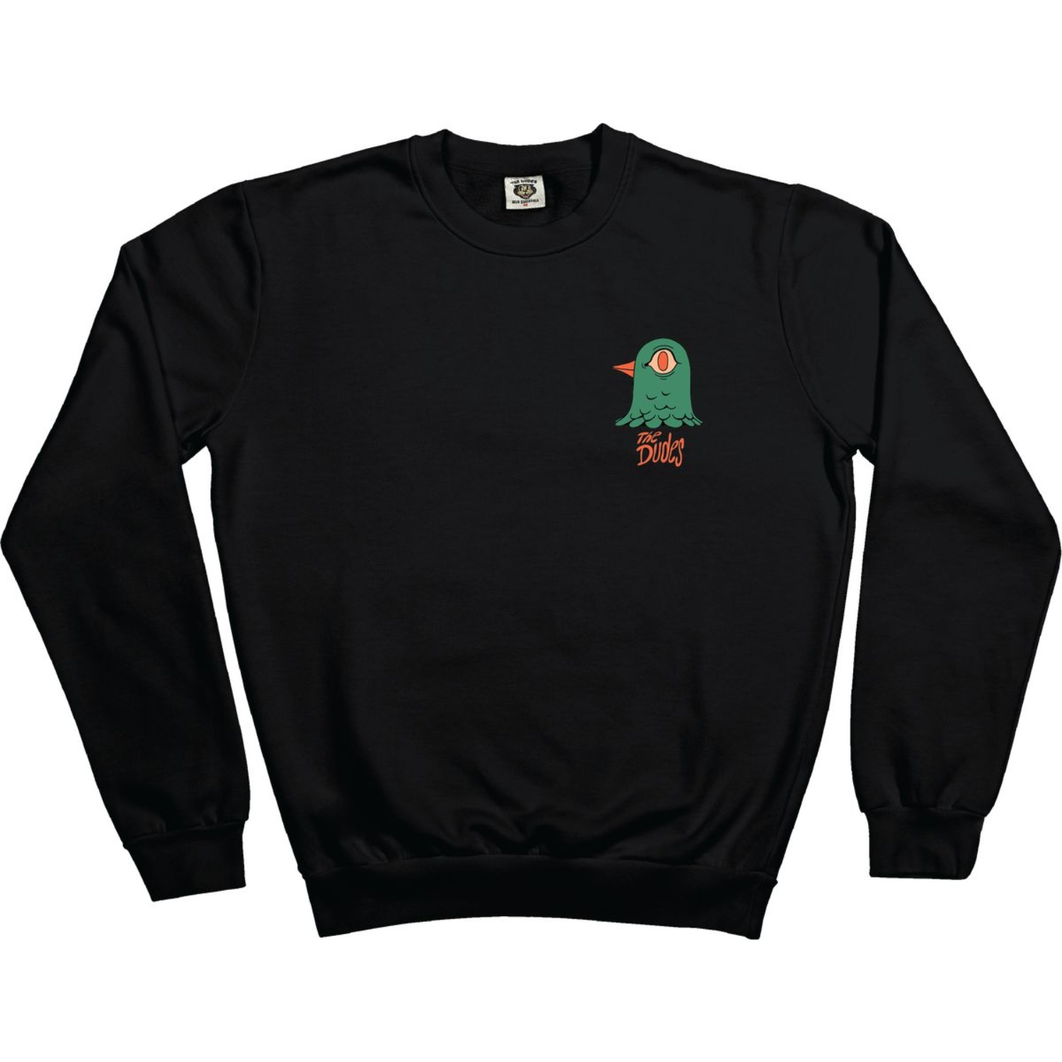 The Dudes Bird Head Classic Sweatshirt - black The Dudes Bird Head Classic Sweatshirt - black XS