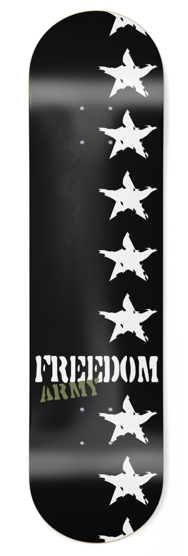 Freedom Army Skateboard Deck 8.75
