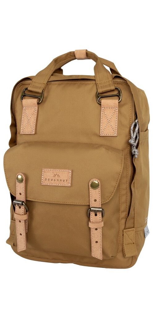 Doughnut Macaroon Reborn Backpack - camel
