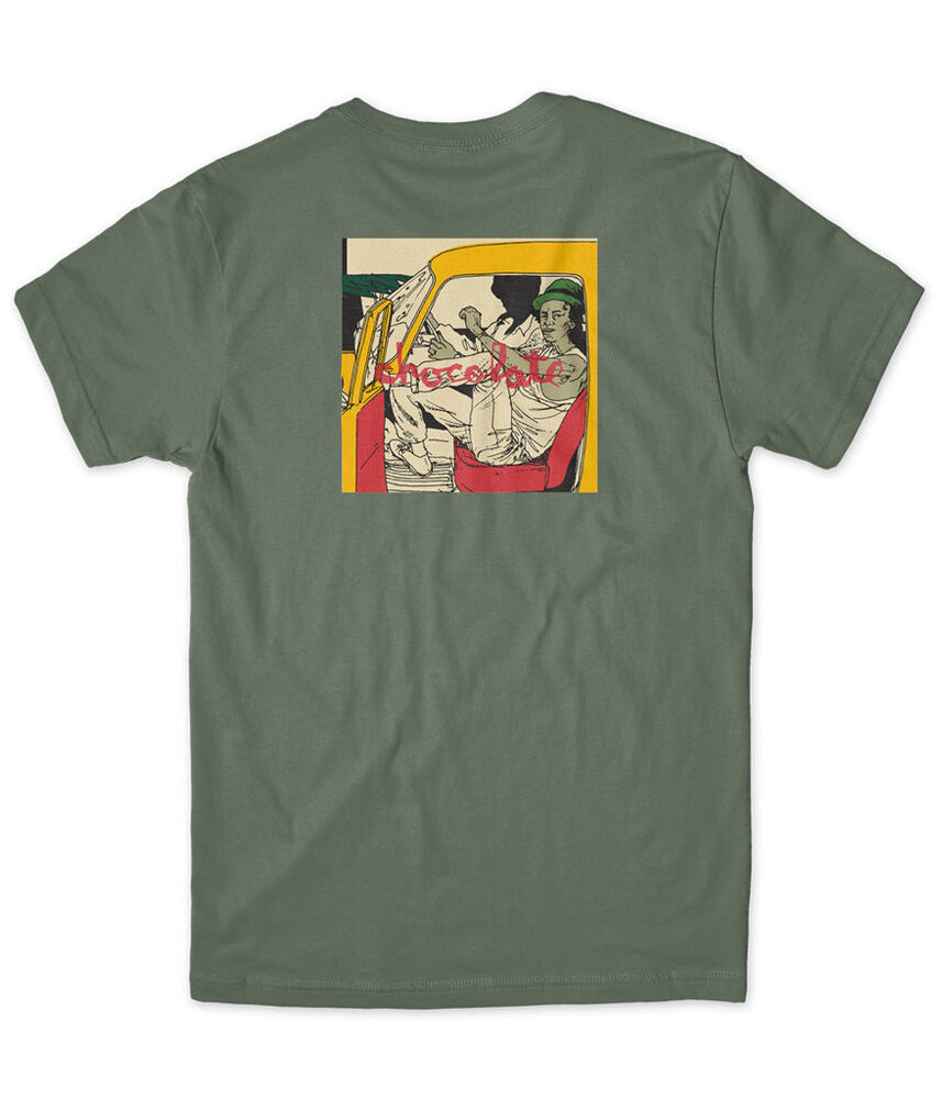 12250301-4 T-Shirt Chocolate Rude Boy Comfort Mustard XXL