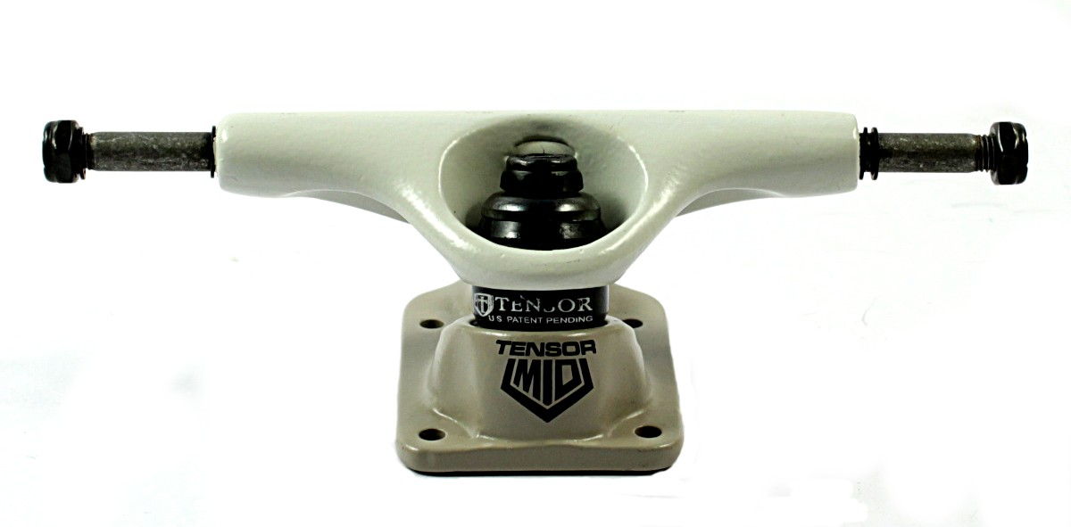 Tensor Trucks Skateboard Axle Slider Duo Tone white/sand 5.0