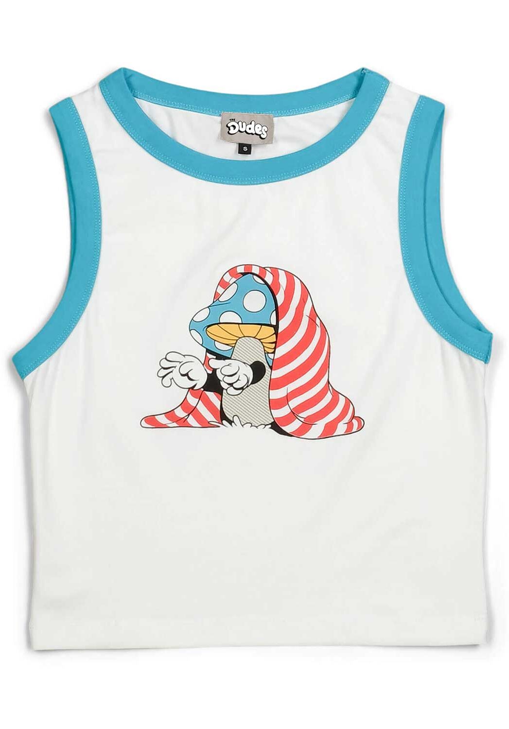 The Dudes Undercover Women Tank Top - off-white XXXL