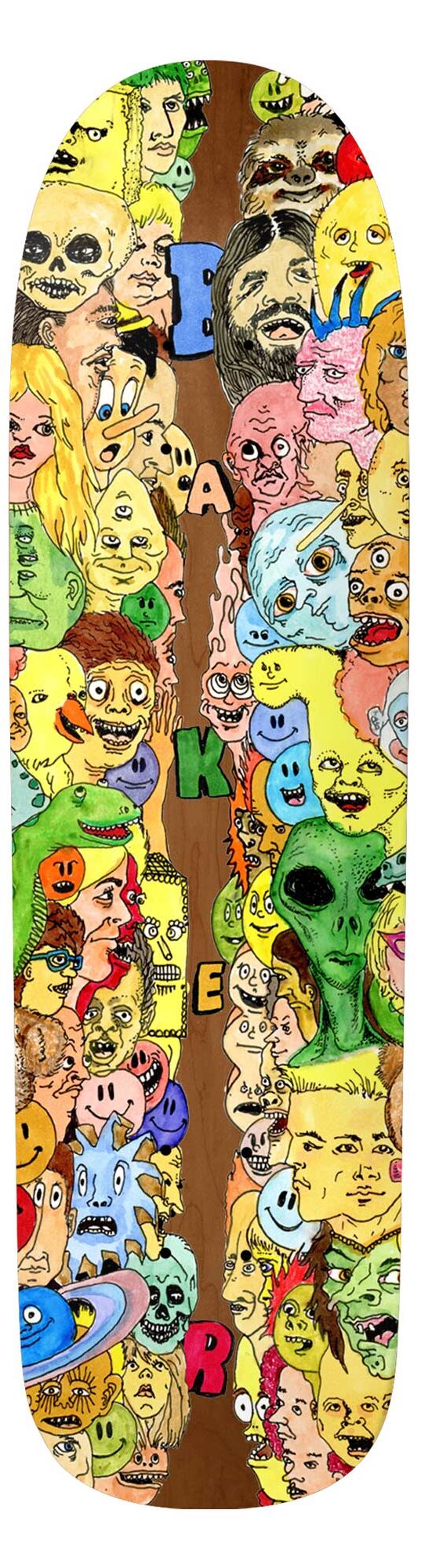 BAKER Deck BIG BODIES SHAPED FOR 8.75 BAKER Deck BIG BODIES SHAPED FOR 8.75