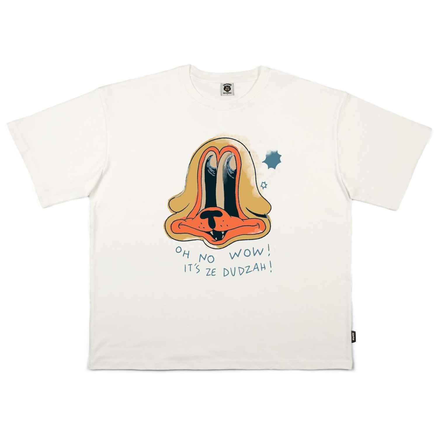 The Dudes Oh Wow Ze Dudzah Classic T-Shirt Premium Oversize - off-white The Dudes Oh Wow Ze Dudzah Classic T-Shirt Premium Oversize - off-white XL