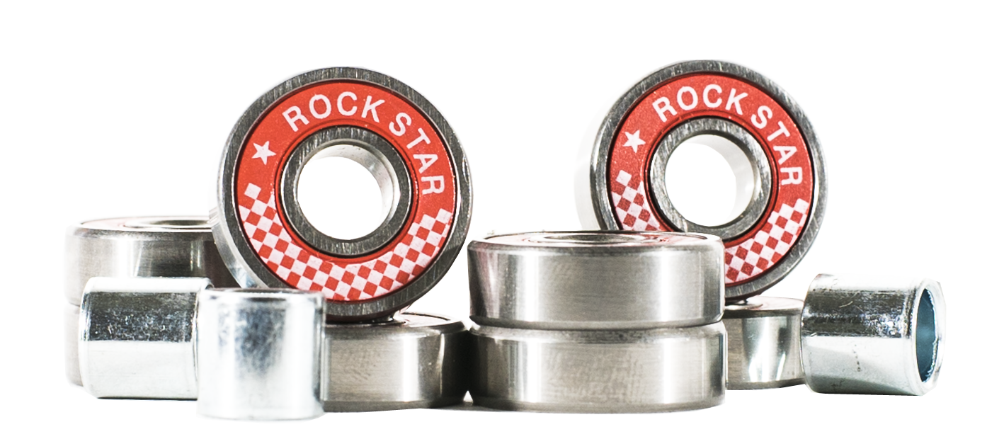 Rock Star Bearings Metal Ball Skateboard Kugellager