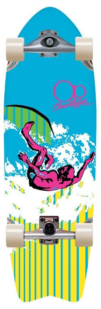 Surf Skate Ocean Pacific Crest Blue/Yellow 10,00