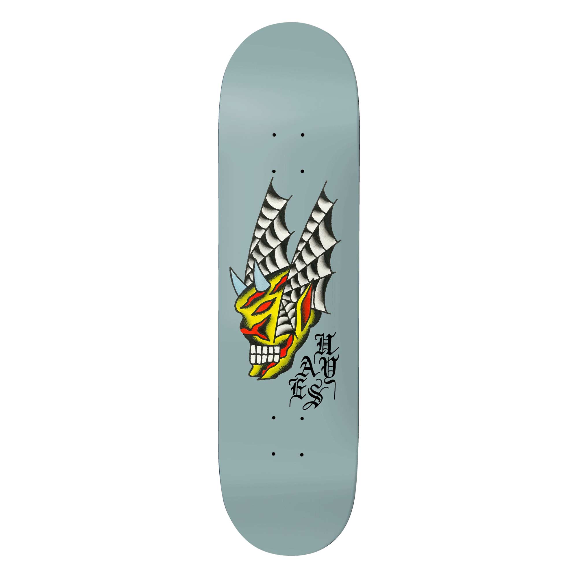 DEATHWISH Deck SEVEN TRUMPETS JH 8.5, blue 8.5