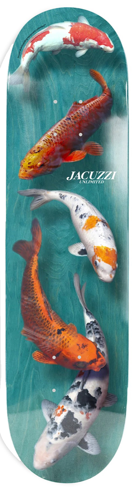 Jacuzzi Skateboard Deck Mushroom Patrons Jacuzzi Skateboard Deck Mushroom Patrons