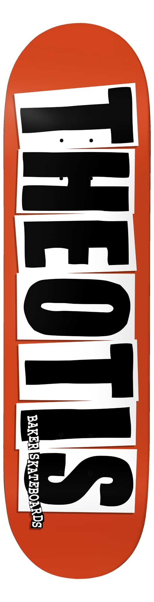 BAKER Deck THEOTIS LOGO MANDA B2 TB 8.0, red 8.0